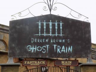 Derren Brown's Ghost Train entrance